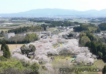 都城市　母智丘公園　展望台