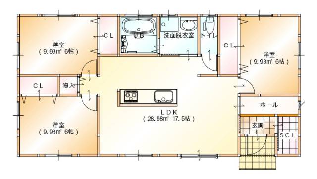 都城市都原町　新築戸建都原町新築　2080万円　3LDK　