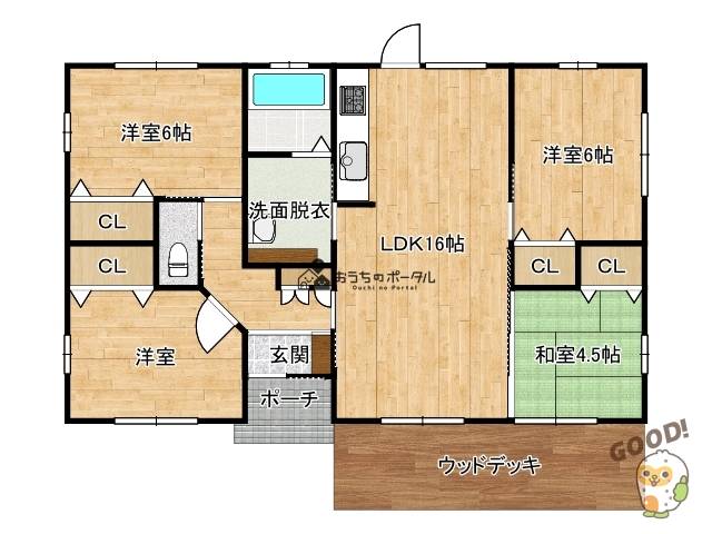 都城市志比田町　中古一戸建て　
