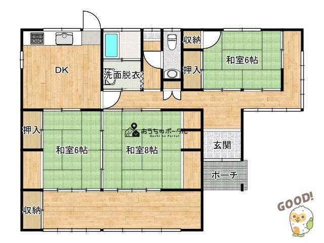 都城市蓑原町　中古一戸建て　