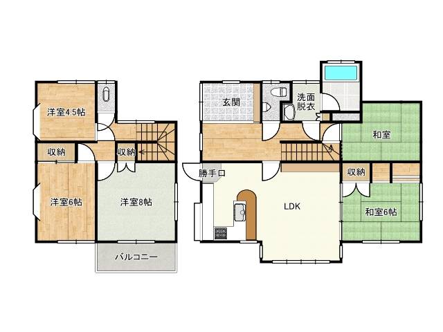 都城市志比田町　中古一戸建て　