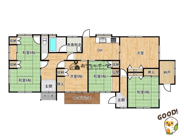都城市上川東　中古一戸建て　