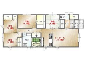 都城市一万城町　新築建売B棟　2680万円　4LDK　