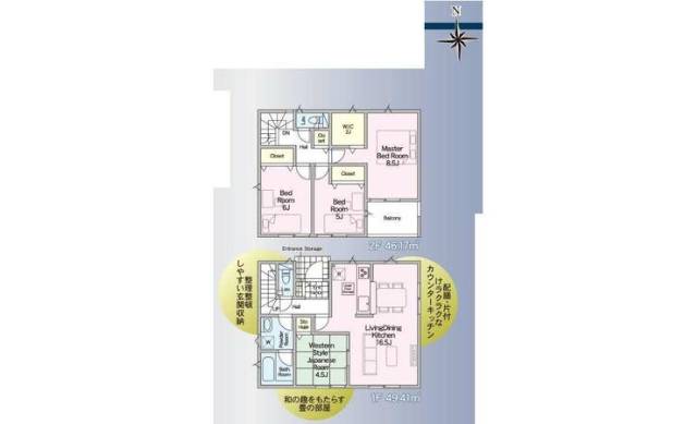 北諸県郡三股町樺山　新築建売2号棟　2188万円　