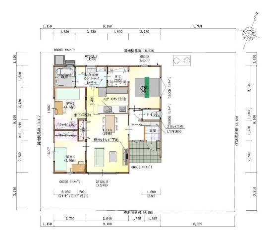 北諸県郡三股町蓼池　新築建売　2400万円　