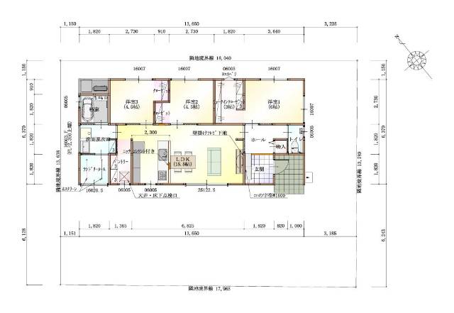 北諸県郡三股町蓼池　新築建売　2580万円　3LDK　