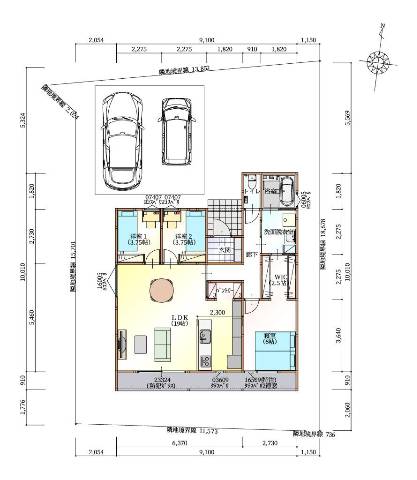 都城市早鈴町　新築建売　2950万円　3LDK　