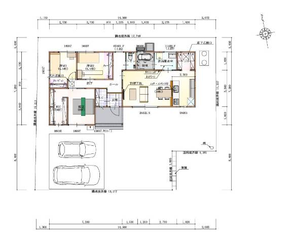 都城市平塚町　新築建売　2580万円　3LDK　