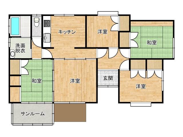 都城市蓑原町　中古一戸建て　