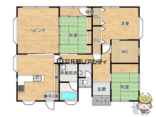 都城市山之口町　中古一戸建て　母屋
